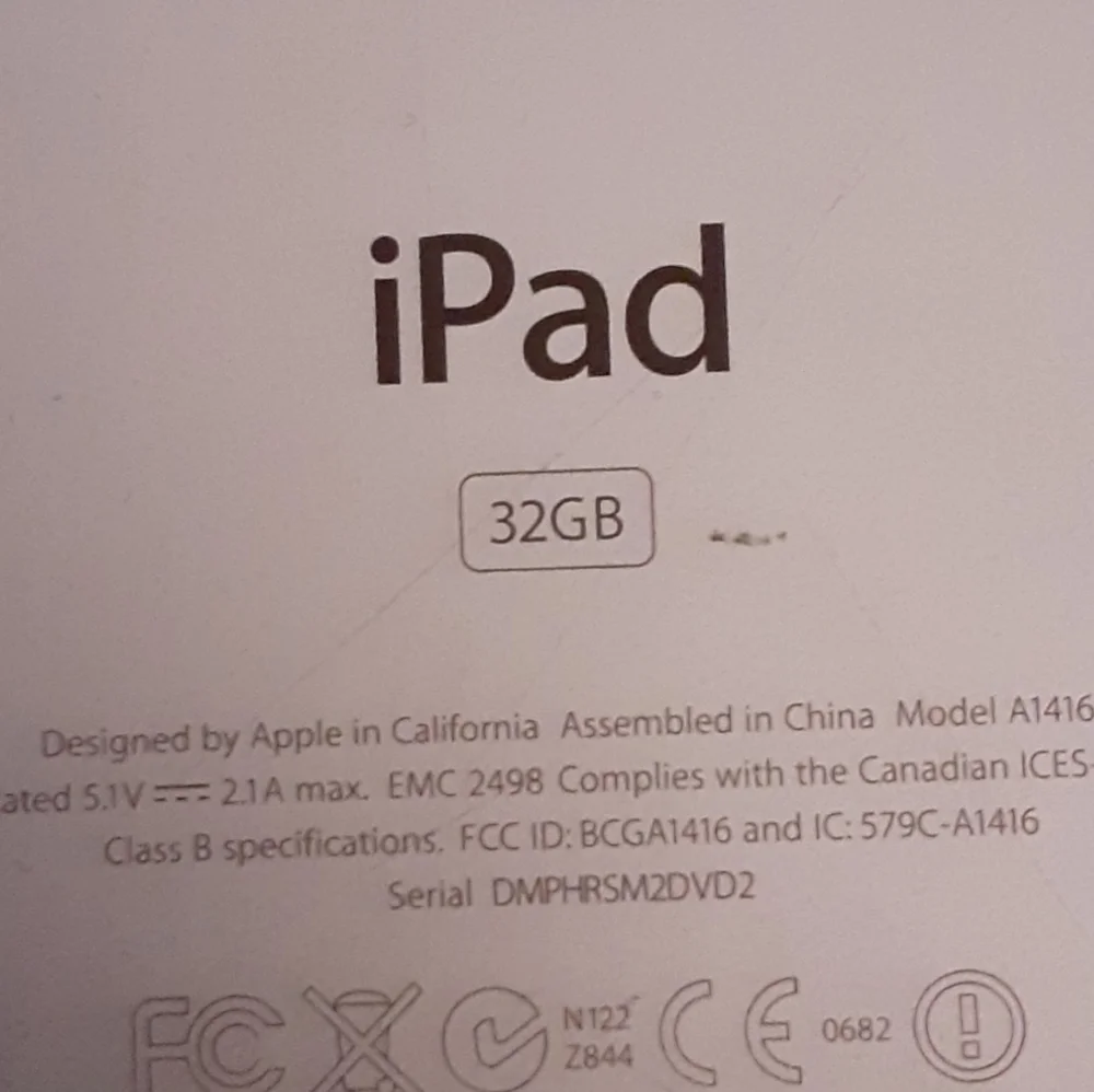 Apple ipad 32G